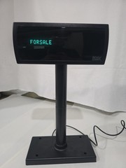 POSX XP8200U USB Point of Sale Pole Customer Checkout Display Tested