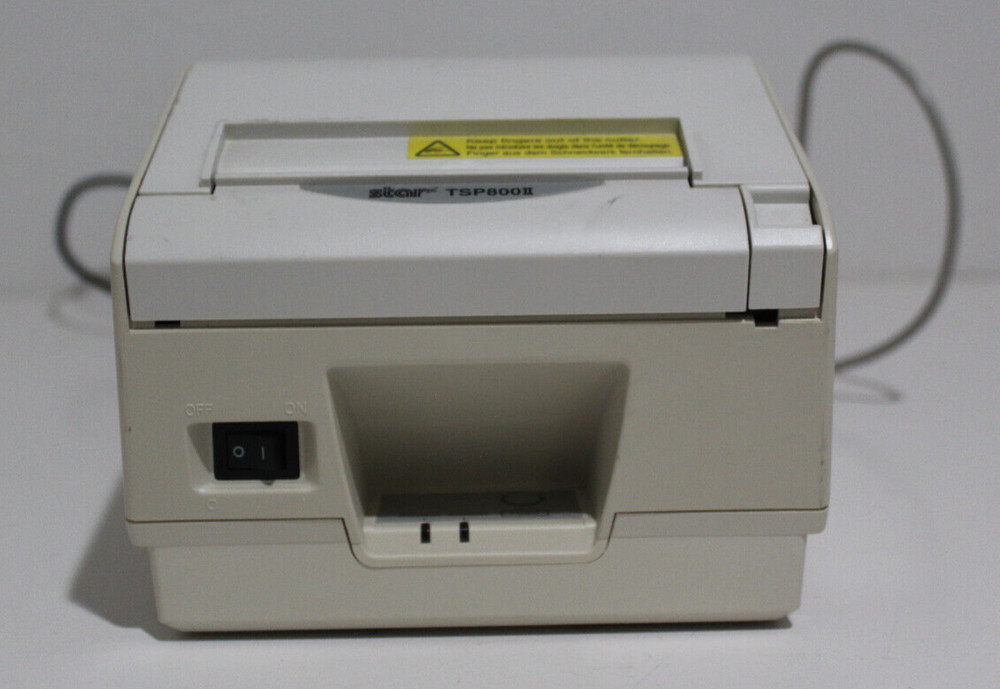 Star TSP800II High Speed Thermal POS Receipt Printer W/AC Adapter & USB input