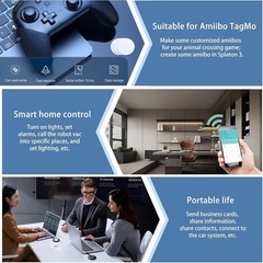 Versatile 12 PCS NFC Tags 30mm – Waterproof NTAG215 Coins for Personalization