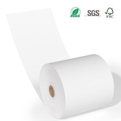 15 Rolls Thermal Paper 3 1/8&Prime; x 230&prime; BPA Free POS Receipt Rolls 55 GSM Thick Qua