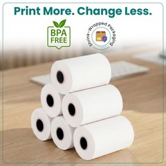 Receipt Paper Rolls For Ingenico Desk 3500 Move 5000 DX4000 DX8000 Terminal