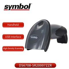 Symbol DS6708-SR20007ZZR 1D/2D USB Laser Handheld Barcode Scanner W/ USB Cable