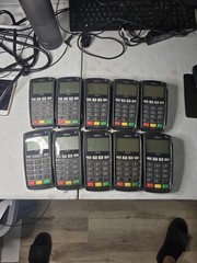 Lot of 10 Ingenico iPP320 Credit Card Payment Terminals Untested AS-IS No Cords