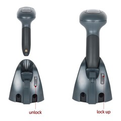 Datalogic QBT2430-BK-BTK1 Wireless Laser Barcode Scanner Reader USB Handheld 2D