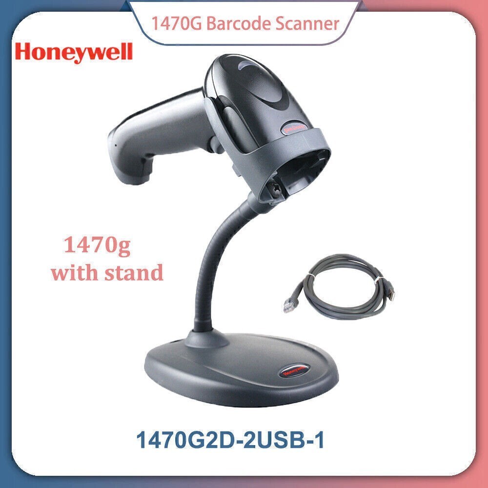 New Honeywell Voyager 1470G 2D Handheld Barcode Scanner USB Kit 1470G2D-2USB-1