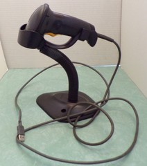 Symbol Technologies LS2208-SR20007R USB Laser Barcode POS Scanner w/ Dock Stand