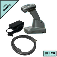 LI4278 Motorola Barcode Scanner Wireless Presentation USB 1D Image NEW BATTERY