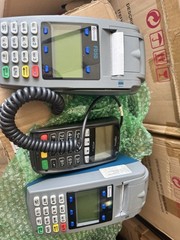 First Data FD50 Credit Card Reader Processing Terminal X2