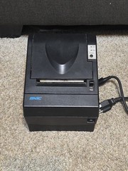 SNBC BTP-2002NP POS Serial Thermal Receipt Printer w/ Power Adapter
