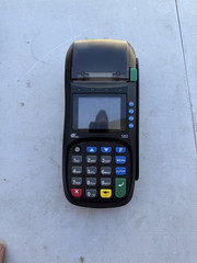 PAX S80 POS Credit Card Terminal UNTESTED no power supply yt19