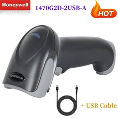 Honeywell Voyager 1470G2D-2USB-A Handheld 1D 2D Barcode Scanner With USB Cable