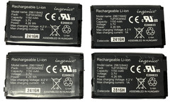 Lot of 4 Battery for Ingenico iPP350 USB Credit Card Terminal Reader Keypad