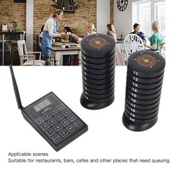 Wireless Guest Paging Queuing System Long Range Paging System With Transmitter