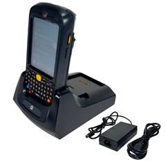 Symbol MC55A0 Handheld 1D 2D Mobile Computer Barcode Scanner w/Cradle & Adapter