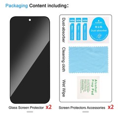2 Pack Privacy Screen Protector for Google Pixel 9 Pro XL 6.8 inch [Anti-Spy …