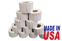 CAS 8020 Printing Scale Label, 58 x 40 mm, UPC12 Rolls Per Case