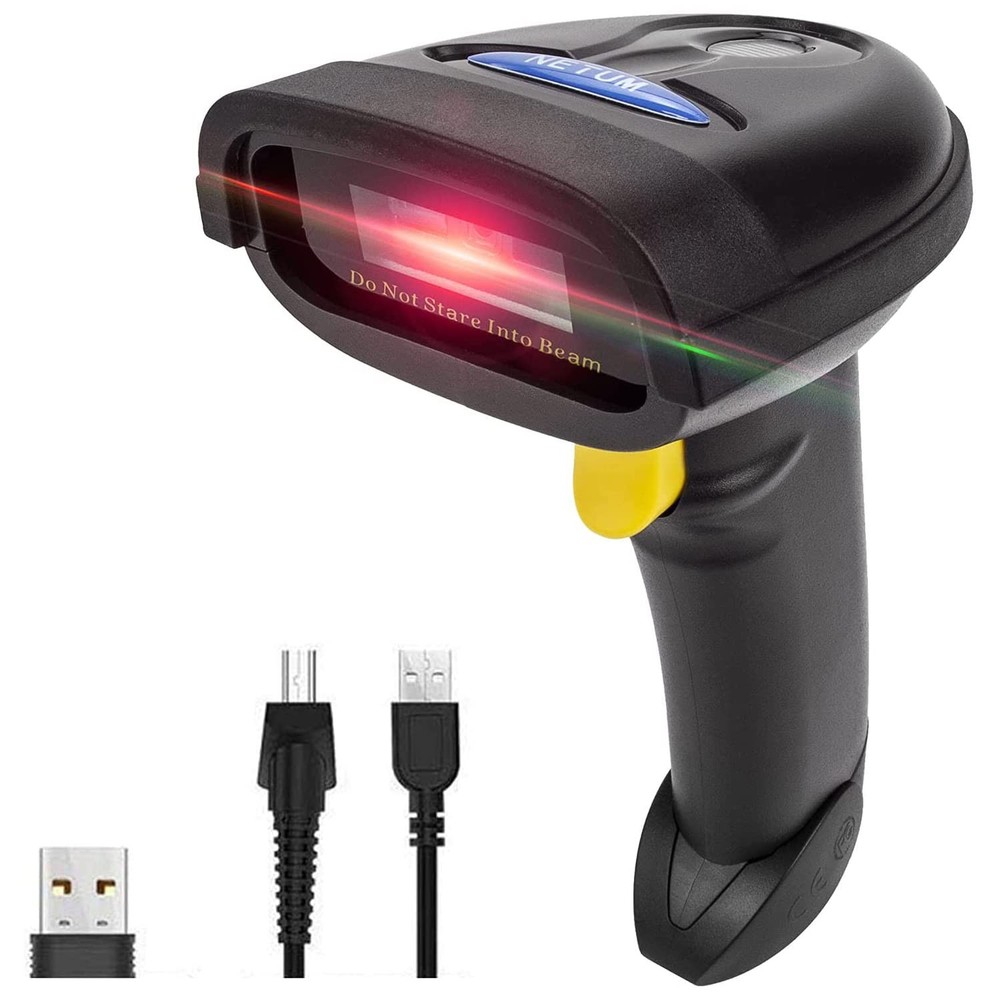 NETUM 2D Barcode Scanner, Compatible with 2.4G Wireless & Bluetooth NT-1228BL
