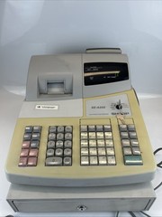 Sharp XE-A202 Electronic Cash Register With Operating Keys For Parts