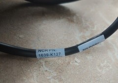 NCR 1639-K127 24V Cash Drawer Kick Cable RJ45 RJ12, Fits Radiant Systems CB10781
