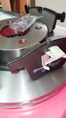 Front brake discs and pads kit. and post. Brembo for BMW X4 (F26) xDrive 2.0D