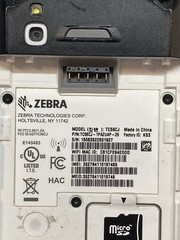 Zebra TC56CJ-1PAZU4P-US Handheld Barcode Terminal As Is, No Charger, FOR PARTS