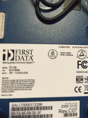 First Data FD100 IP Credit Card Machine