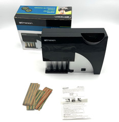 Emerson 4-Barrel Automatic Coin Sorter Used Tested Working.