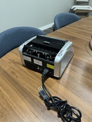 Aneken Money Counter Machine With Counterfeit Detector AL-1000 Tested