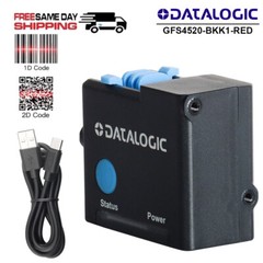 Datalogic Gryphon GFS4520-BKK1-RED 1D 2D USB Fixed Barcode Scanner with Cable