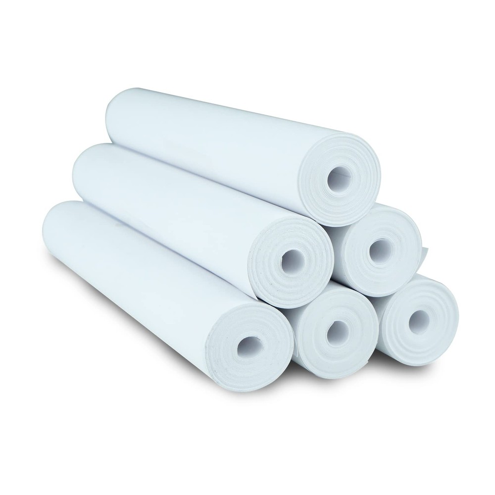 A4 Thermal Paper 6 Rolls(210mm/8.27&Prime;width/7.6m long,Φ1.18&Prime;) for portable prin…