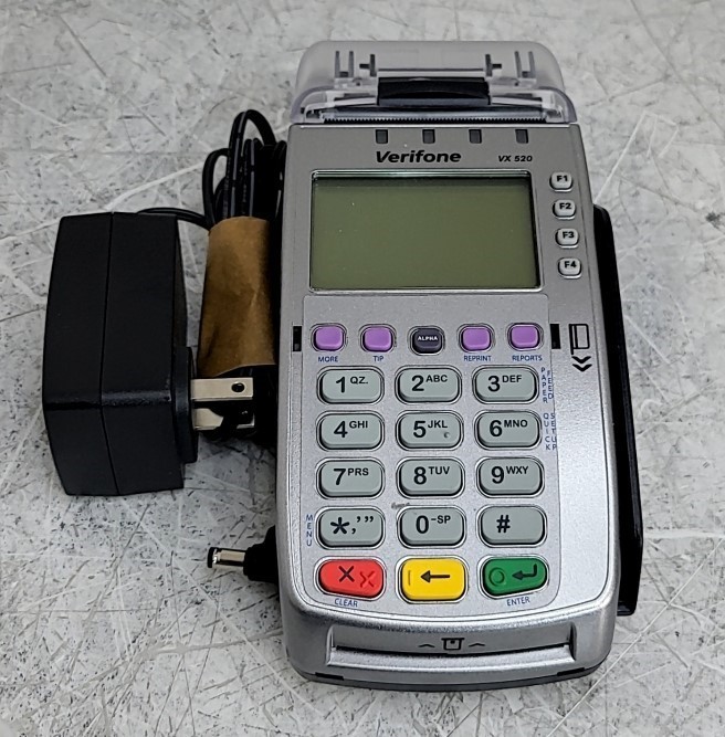 VERIFONE VX 520 M252-653-AD-NAA-3 Credit Card Machine