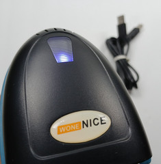 WoneNice 2.4GHz USB Wireless UPC Barcode Scanner 1D Handheld for Read Inventory