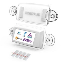 Universal EZ Pass Holder for All US Toll Passes – Easy Install, UV-Protective, 4