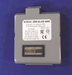10 Batteries(Japan Li5200mAh) For ZEBRA/COMTEC…QL420 QL420+…P/N.:AT16293-1..
