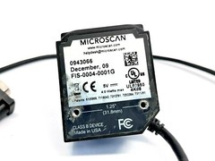 Microscan FIS-0004-0001G MS-4 Imager Fixed Mount Barcode Scanner Damaged Cable