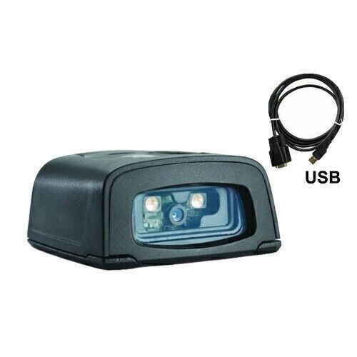Zebra DS457-HD20004ZZCN 2D Corded Handsfree Barcode Scanner Reader USB/RS232 Kit