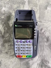 VeriFone VX570 Credit Card Terminal M267-050-04-NAA POS Machine Printer Gray