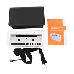 NEW Money Bill Counter Cash Counting Machine UV MG Detection Rechargeable