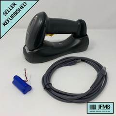 DS6878 Motorola Barcode Scanner Wireless Reader USB 2D Laser + NEW BATTERY Zebra