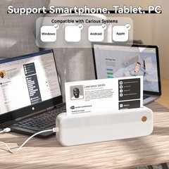 Portable P40 A4 Printer Wireless Travel Thermal Printer Multiple Printing Sizes