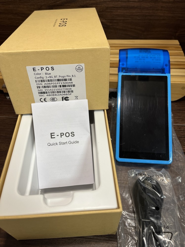 For Android 6.0 POS Terminal Handheld Thermal Receipt Printer 5inch Touch Screen