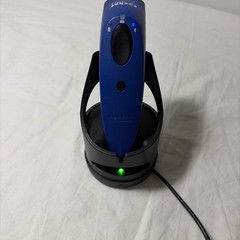 Socket Mobile Model S740 Cordless 2D Barcode Scanner w Charging Dock Blue