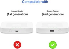 Magnetic Case for Square Contactless and Chip Reader 2nd Gen MagSafe Compatible