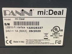 Panini Mi:deal USB Check Scanner / Lot Of 2 / FRA654