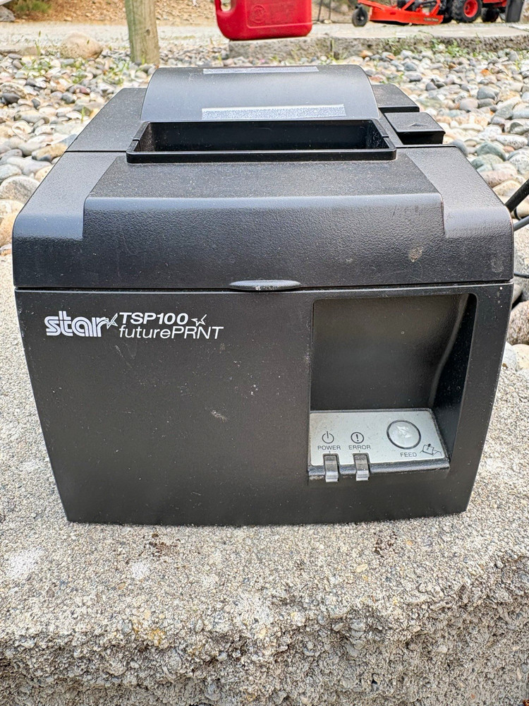 Star TSP100 futurePRNT Thermal Receipt Printer Ethernet RJ-45 3in Auto-Cutter