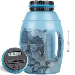 X-Large Piggy Bank for Adults Digital Counting Bank with LCD Counter 2.8L Cap…
