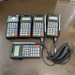 TELXON PTC-610 BARCODE SCANNER UNTESTED LOT X5