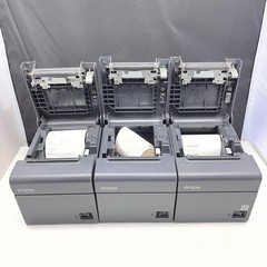 Epson TM-T20 M249A/TM-T82 M249B POS Receipt Printer Serial Sold As Is Lot Of 3