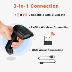 Tera Scanner T5100C CCD 1D Wireless Barcode Scanner (IL/RT6-18006-T5100C-NOB)