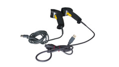 LOT OF 2 SYMBOL LS2208 General Handheld Laser Barcode Scanner-Free Shipping